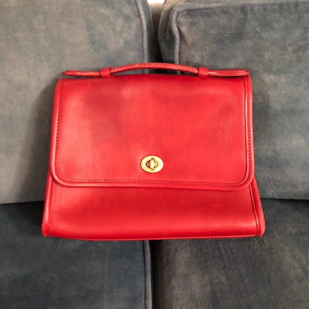 VINTAGE RARE Coach Court Bag